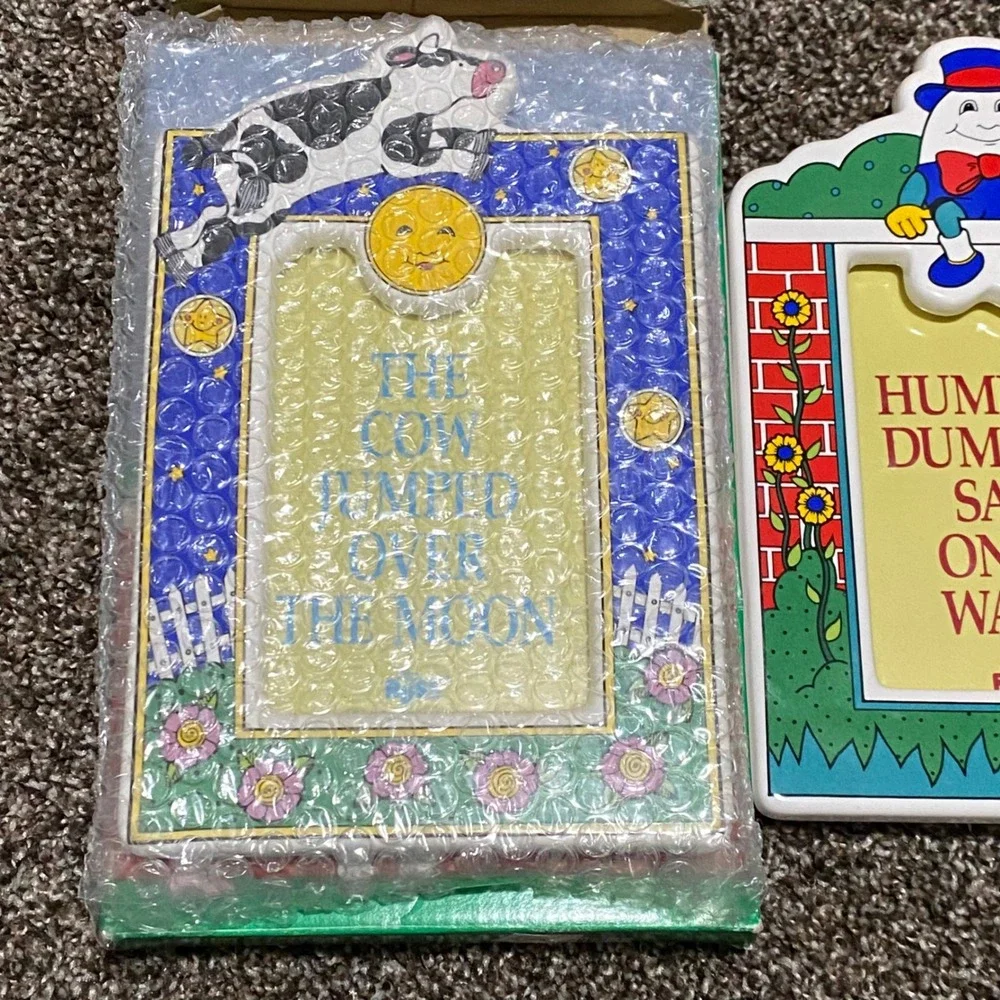 Story Hour Nursery Rhyme‎ Collection Photo Frame 4x6 Cow Jumped & Humpty Dumpty
